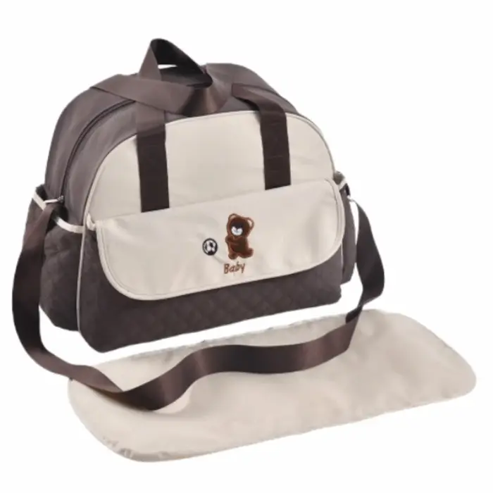 Sac à bandoulière créatif pour maman, motif ours, grande capacité, sac à couches Portable résistant à l'usure