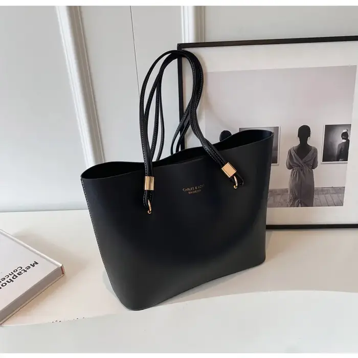 Sac à bandoulière rouge en cuir PU, fourre-tout de marque de grande capacité, fourre-tout de luxe de