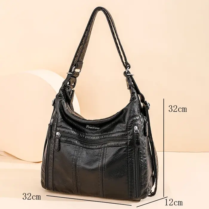 Annmouler 2022 grande capacité femmes sac à main en cuir Pu sac à bandoulière femme multifonction sac