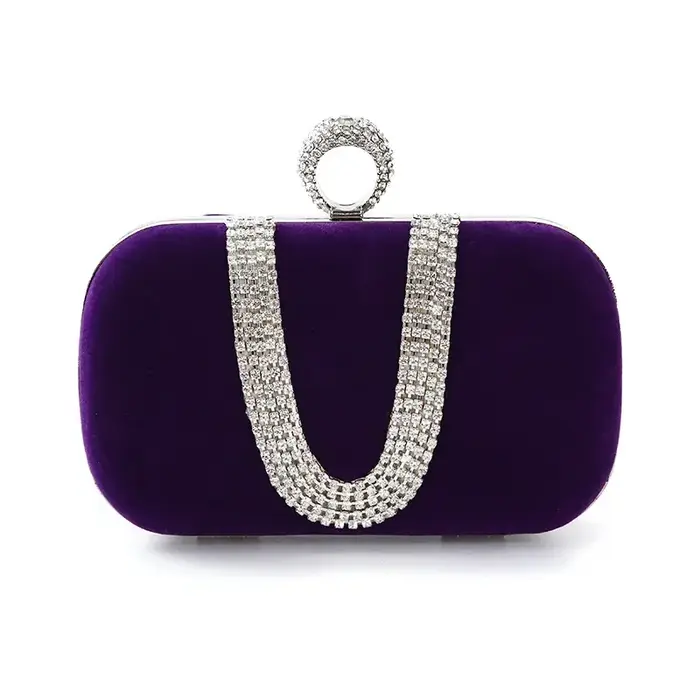 Sac à main de soirée en diamant pour femme, pochette de luxe, sacs à main JOinitiated, diamants de f