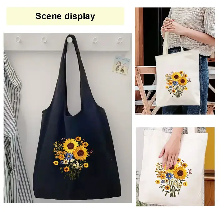 Kit de sacs brodés faits à la main pour débutants