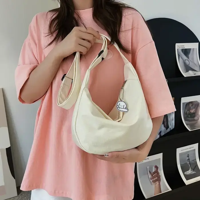 Sacs à bandoulière Harajuku solides pour femmes