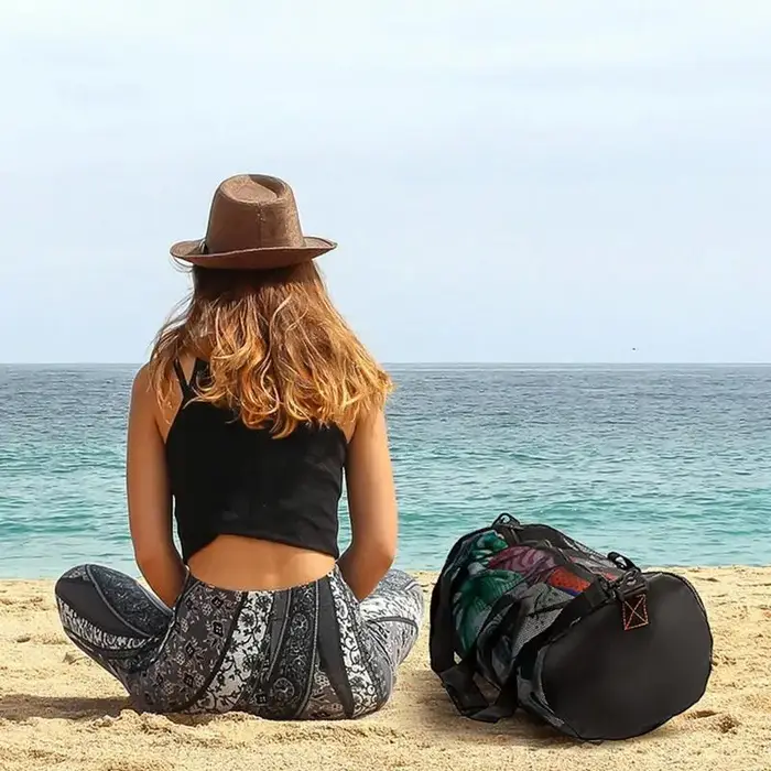 Sacs de plage en maille pour femmes