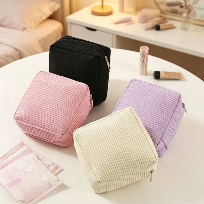 Sac de rangement pour serviettes hygiéniques et tampons pour femmes