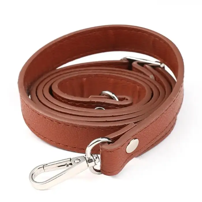 Sangle de sac en cuir réglable pour femme