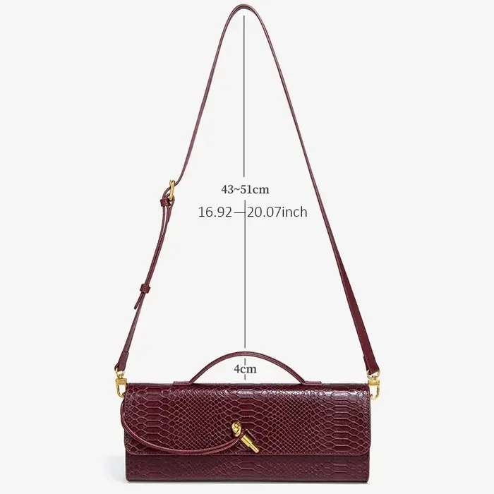Sac à motif Python pour femmes