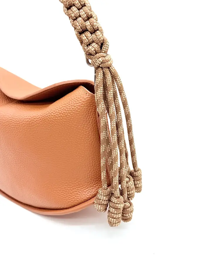 Sac à main vintage en cuir véritable pour femme