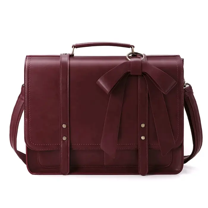 Sac pour ordinateur portable ECOSUSI en cuir PU pour femme