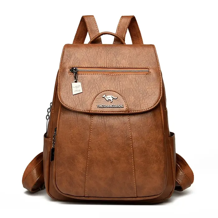 5 couleurs femmes sacs à Dos en cuir souple Vintage femme