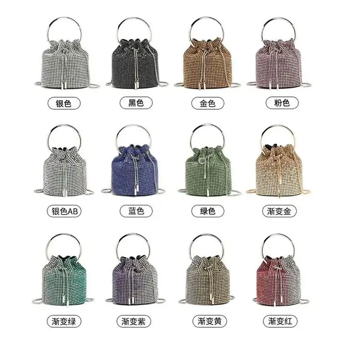 Sac de soirée en strass Glam
