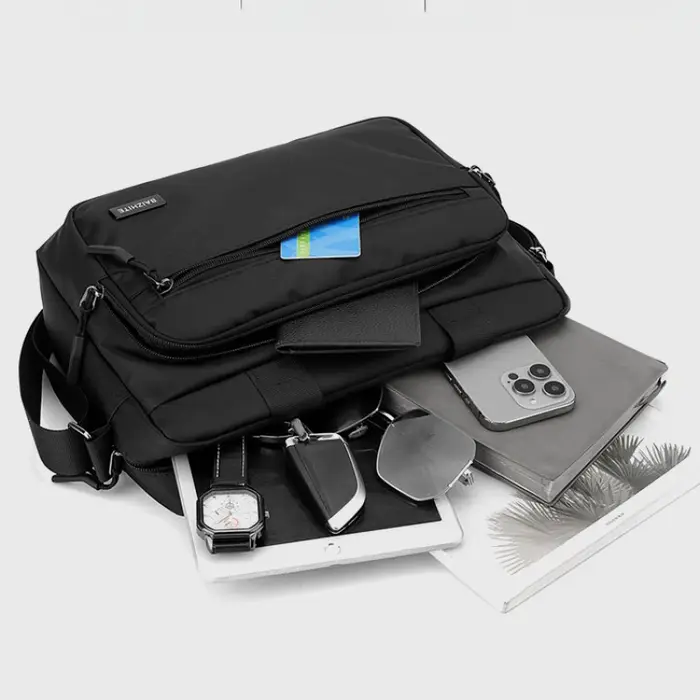 BALTHIE Sac bandoulière grande capacité pour homme