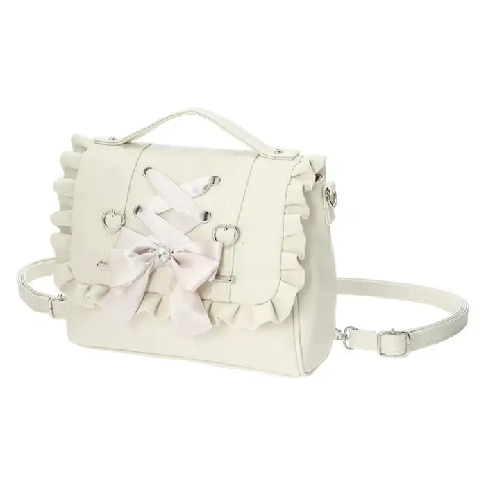 Sac à dos Lolita Kawaii décontracté en cuir PU