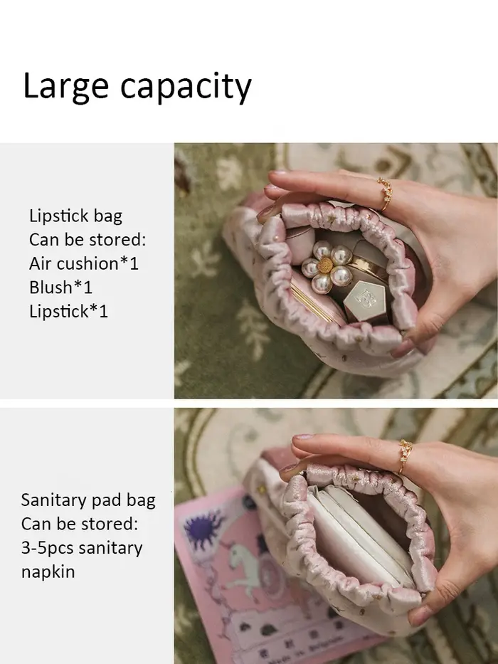 Petit sac à cosmétiques pour femmes