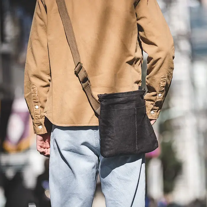 Maden-Sac à Main Vintage en Toile Cirée