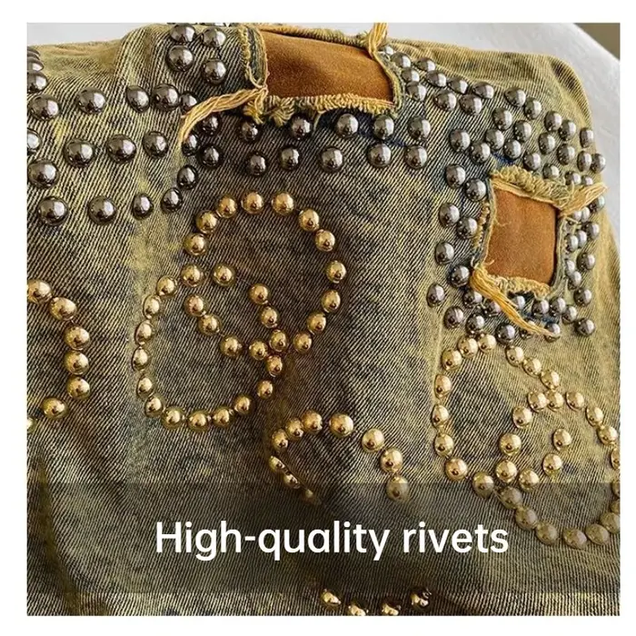 Sac fourre-tout en jean délavé