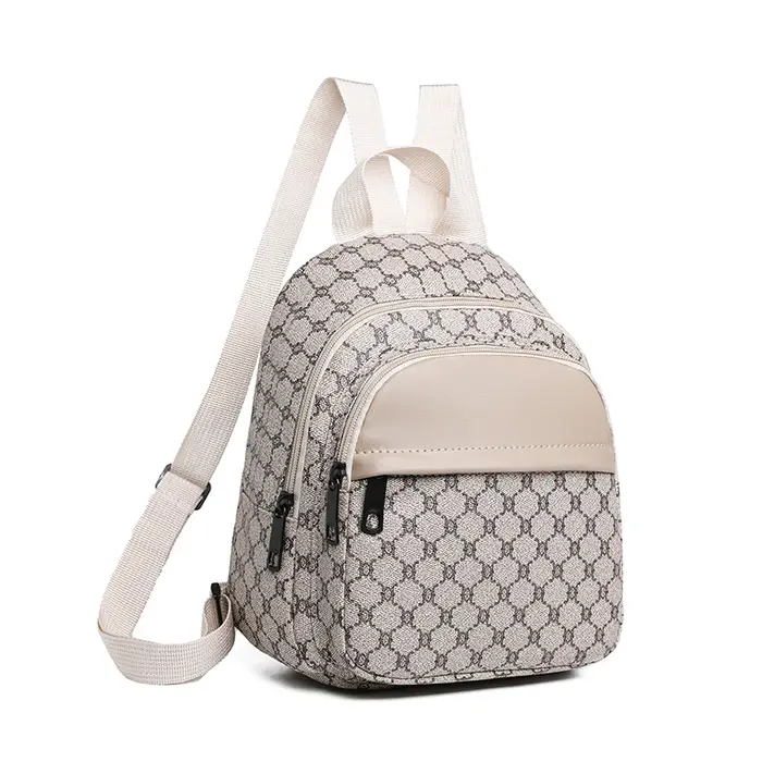Sac à dos mini élégant à motifs multicolores