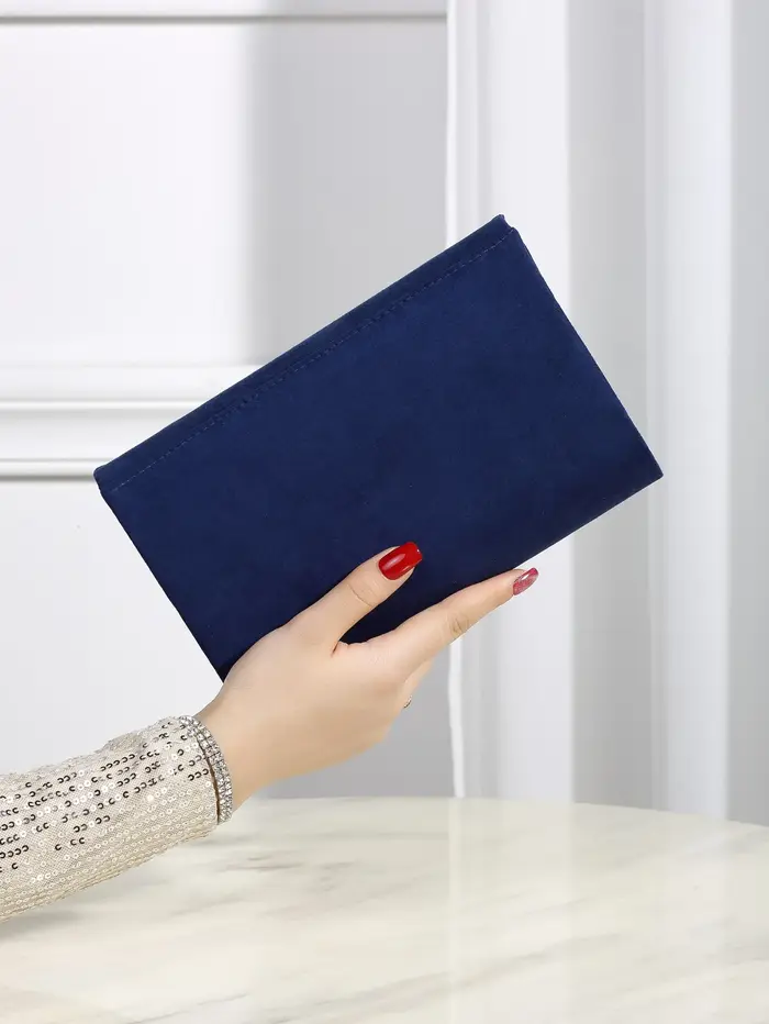 Sac de soirée en velours luxueux et élégant et exquis pour femmes