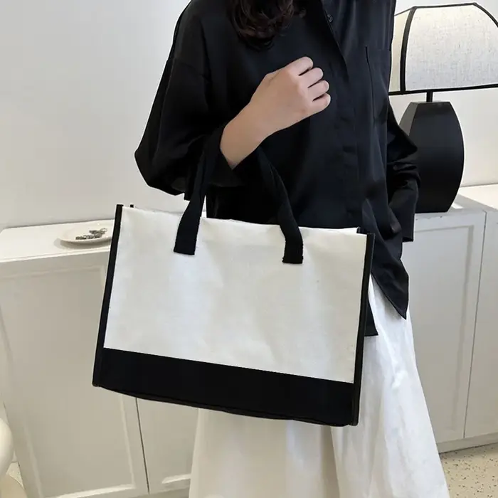 Sac fourre-tout en Jute pour femmes