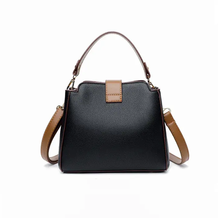 Petits sacs à bandoulière seau pour femmes, sacoches de luxe de styliste en cuir PU, sacs à main décontractés de couleur unie pour dames