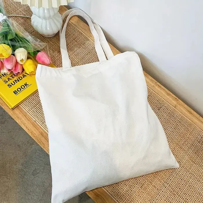 Sac à bandoulière en toile de couleur unie pour femmes, Simple et décontracté, grande capacité, pour