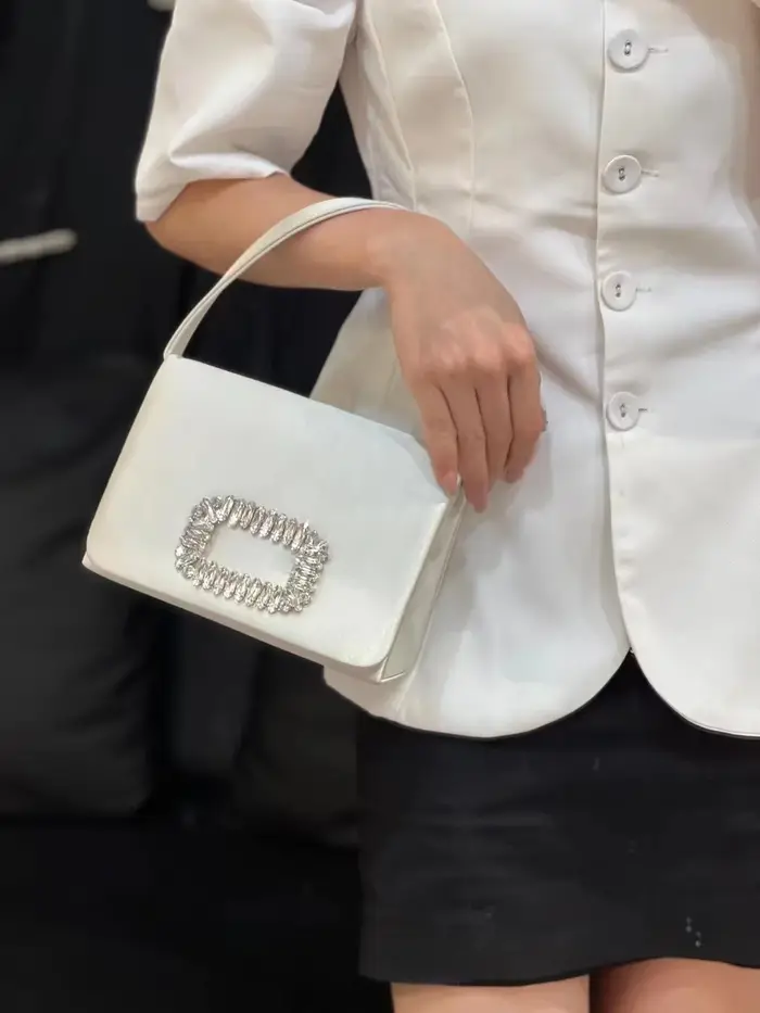 Sac carré en Satin de luxe de styliste, sac de soirée en strass brillant et diamant pour femmes, poc
