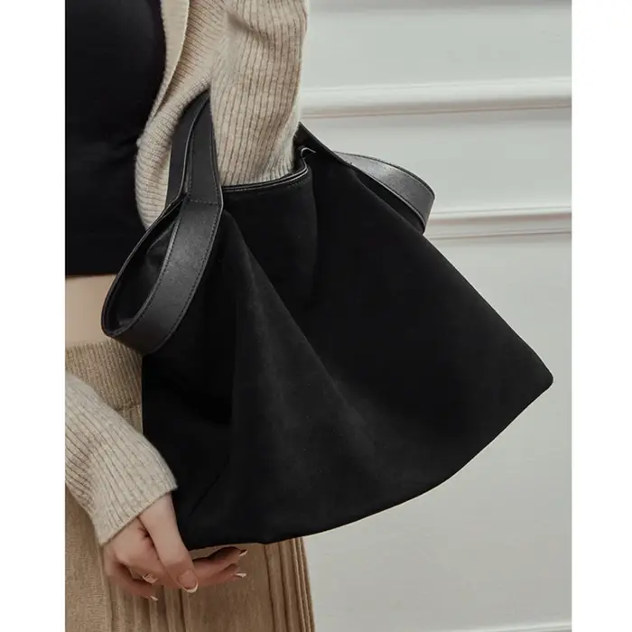Sacs Hobo en Cuir Souple Véritable BURMINSA pour Femmes
