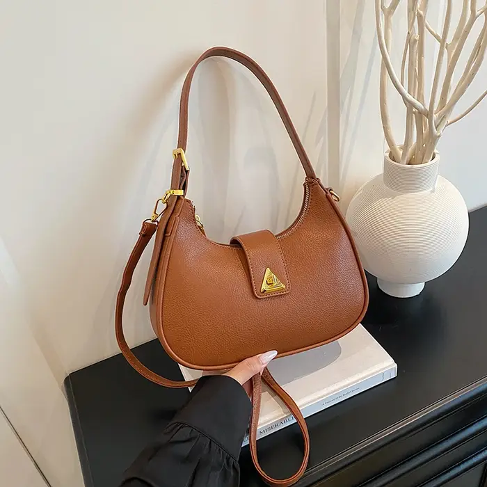 Sac à main de luxe pour femme : Sac fourre-tout en cuir d'une marque