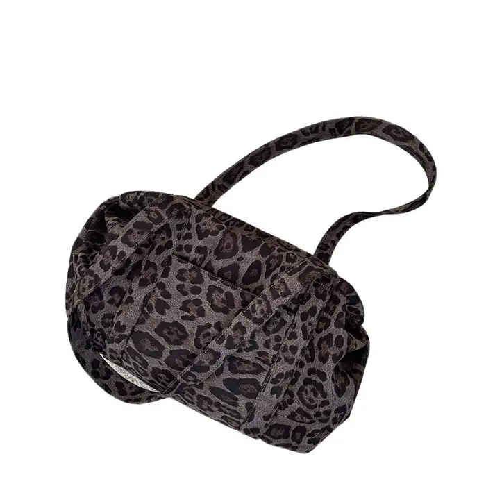 Sac fourre-tout tendance imprimé léopard pour femme