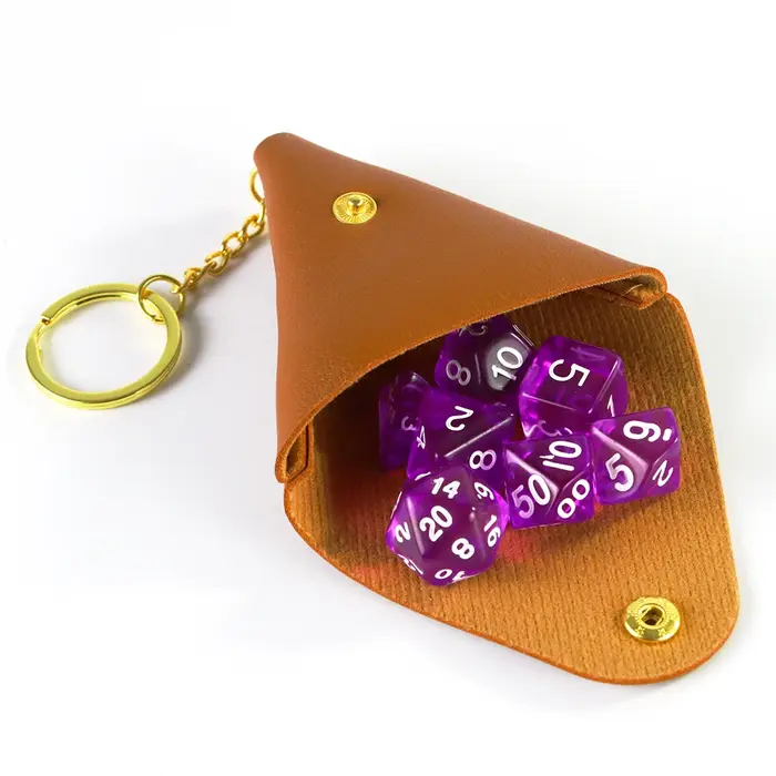 Mini sac triangulaire en cuir PU