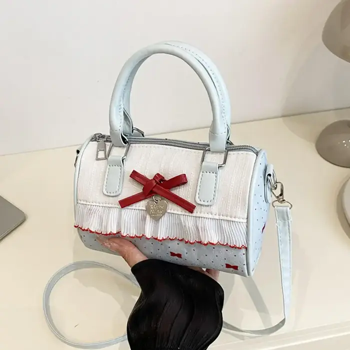 Sac à main à pois pour femmes