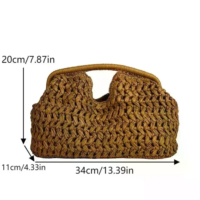 Sac à main tissé élégant pour femmes