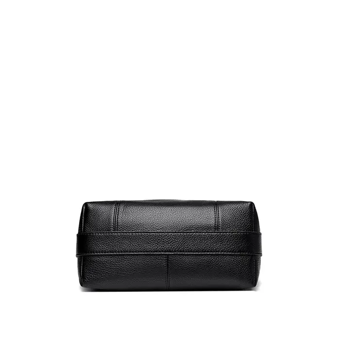 Sac à bandoulière en cuir de grande capacité pour femmes