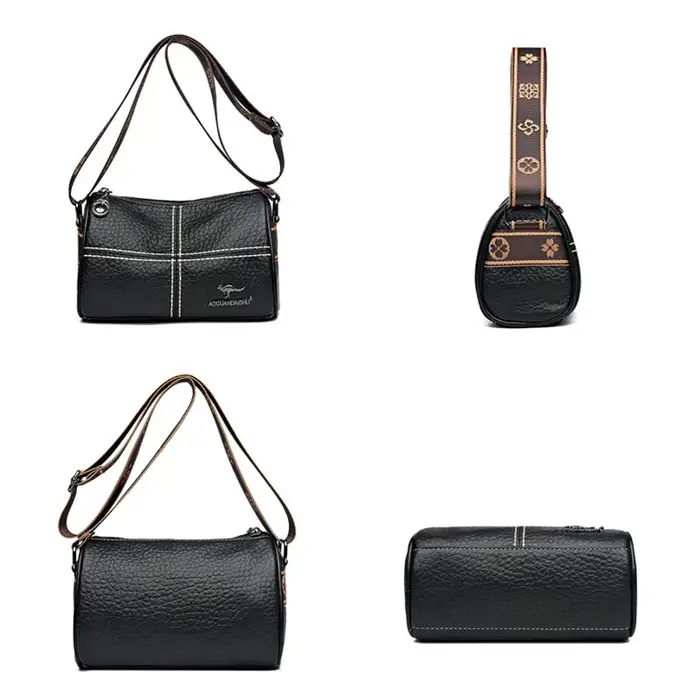 Sacs à main en cuir véritable à motif de pierre pour femmes