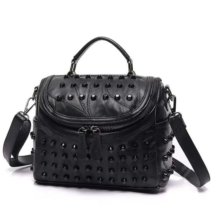 2024 luxe femmes Sac en cuir véritable en peau de mouton sacs de messager