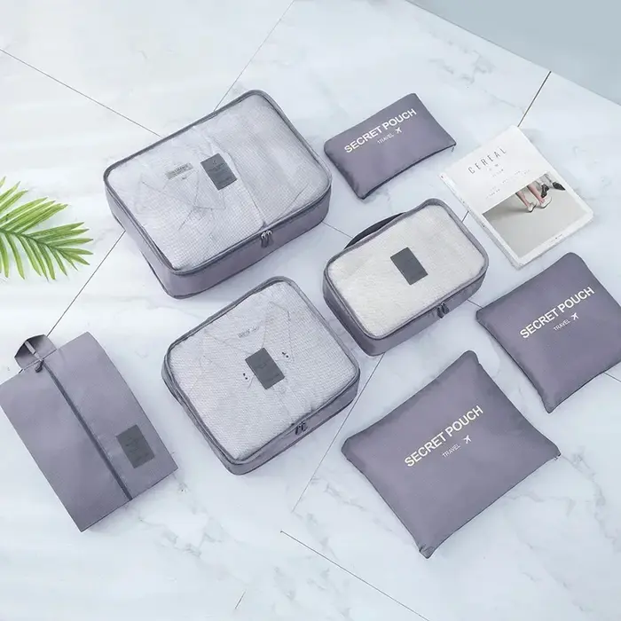 Organisateur de voyage sacs de rangement valises de voyage portables organisateur sac de voyage pour femmes organisateur de bagages vêtements chaussures sac