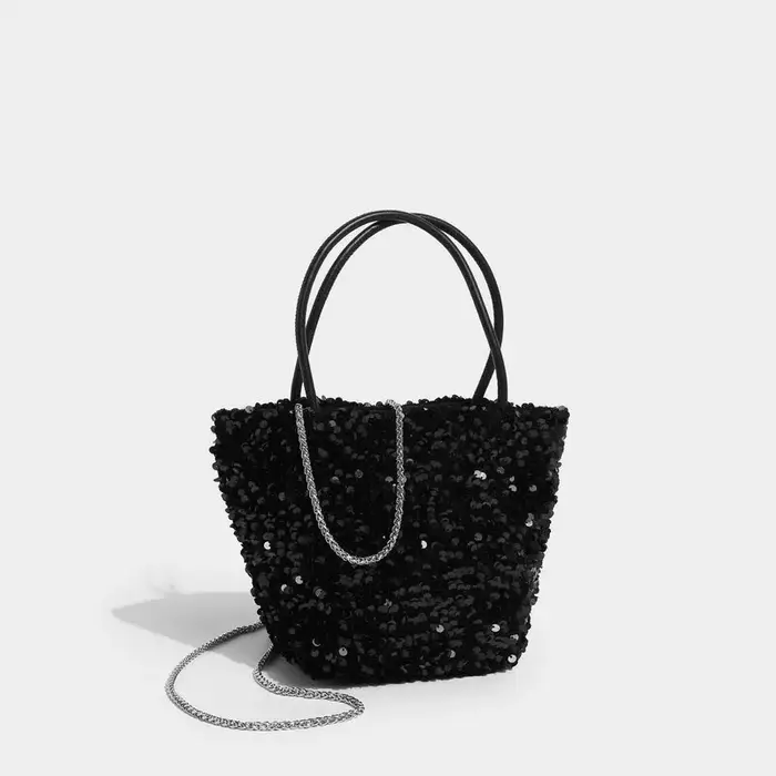 XMESSUN Nouveau sac seau à paillettes pour femmes