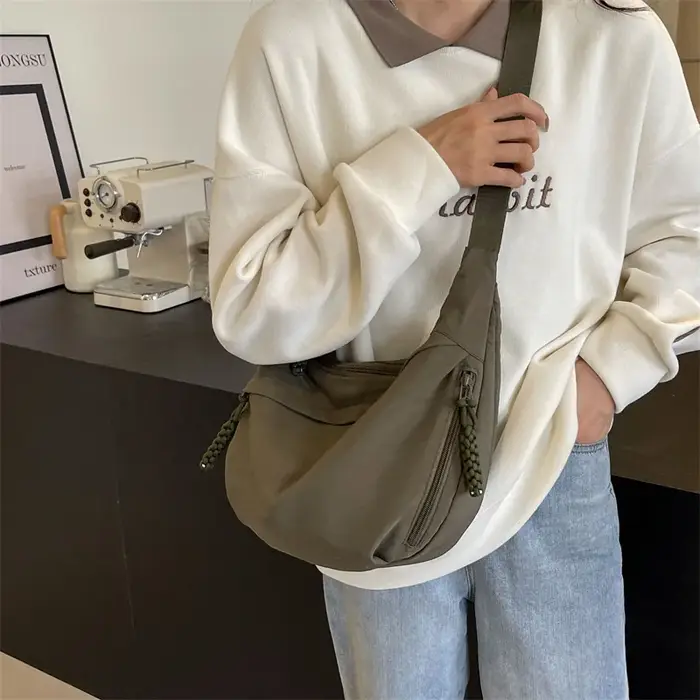 Sac Hobo à bandoulière de loisirs de grande capacité