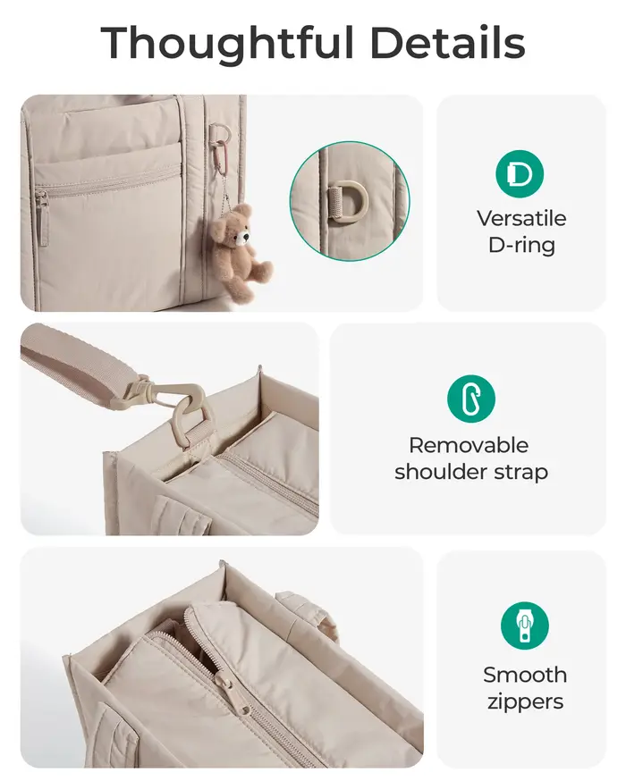 BAGSMART Petit sac fourre-tout pour femme