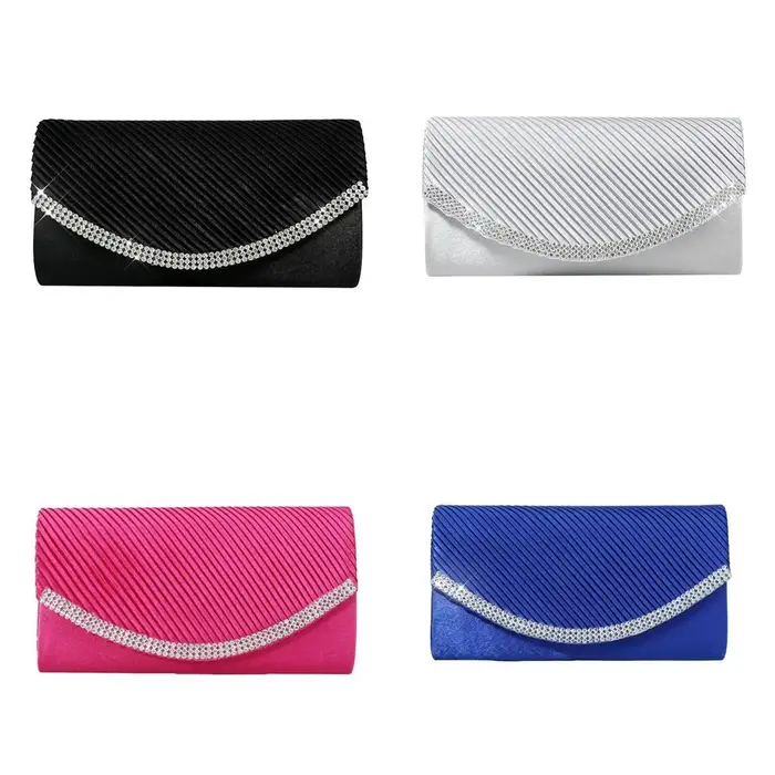 Sac de soirée brillant, pochette, sac bandoulière, sac à épaule scintillant, sac sous le bras, petite pochette, sac à main en strass, mariage