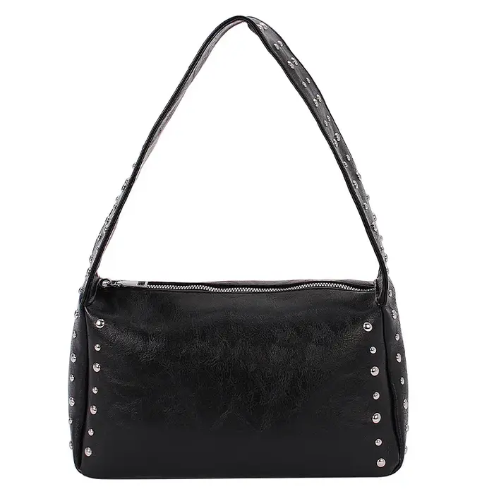 Sacs à bandoulière pour femmes sacs à bandoulière à la mode Rivet grande capacité Sac fourre-tout po