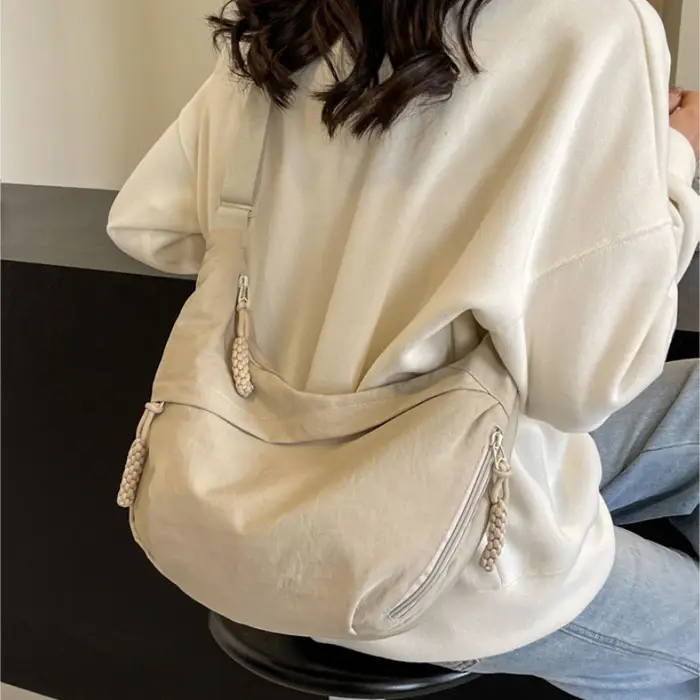 Sac Hobo à bandoulière de loisirs de grande capacité