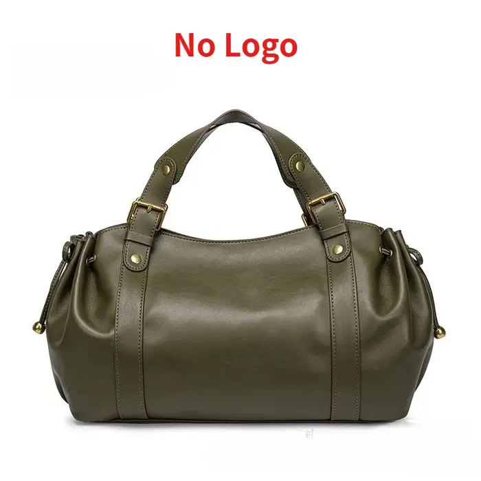Sac à main simple à bandoulière pour femmes, sac Boston élégant et polyvalent, sac de travail intérieur en polyester doux