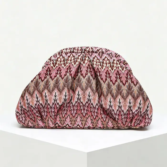 Sac à main tissé vintage français, style bohème, design de niche, grande capacité, sac à clip, nouve