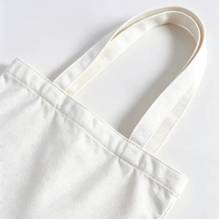 Sac fourre-tout en toile avec motif floral et agneau