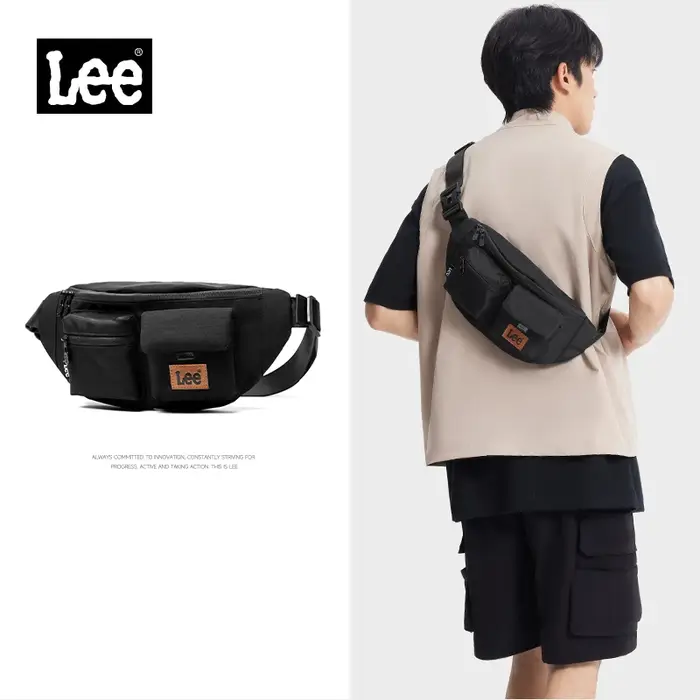 Sac banane LEE Original noir tendance pour femme et homme