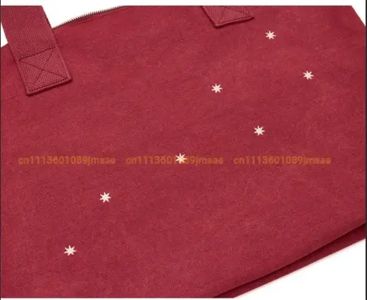 Sac fourre-tout en toile rouge 2026