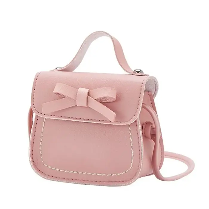 Sac à bandoulière pour petite fille avec nœud
