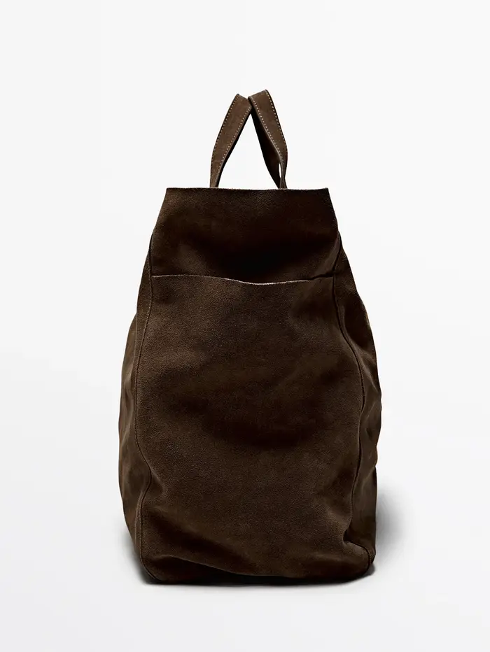 Grand sac à main en daim pour femme, sac à main, sac à bandoulière souple de grande capacité, sac fo