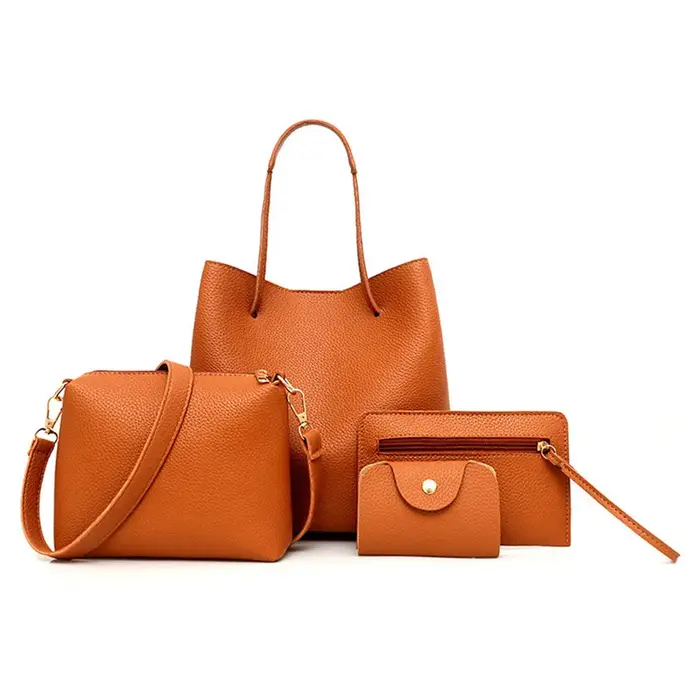 Sac Personnalisé Brodé pour Femme, Du5423, 3 Pièces