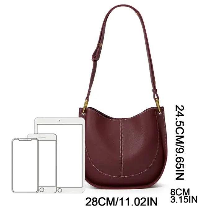 Sac en cuir souple pour femmes
